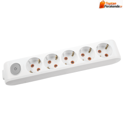 Viko Multi-Let Beşli Grup Priz Anahtarlı Topraklı Klemensli Beyaz (Çocuk Korumalı) 90117500